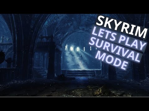 Skyrim Anniversary Edition: Survival Mode Let's Play Episode 16! Dawnguard DLC!