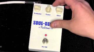 Video thumbnail for 2000 Fulltone Soul Bender Fuzz Pedal Demo by drowninginguitars