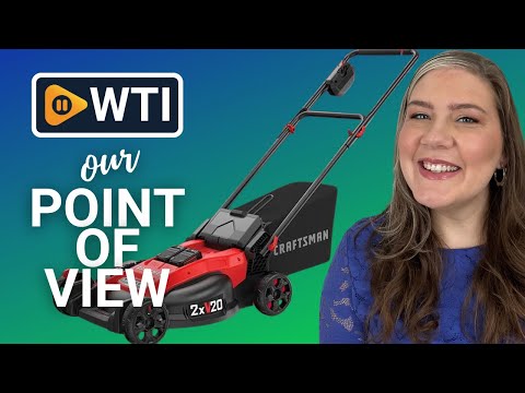 CRAFTSMAN V20 Lawn Mower - WTI product video review