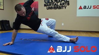 BJJ Solo - Total Body Workout w/ Brazilian Jiu Jitsu Movements (Beginner)