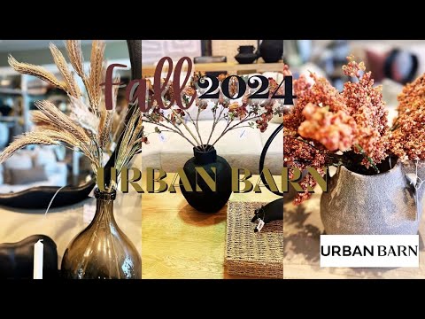 🍁🍁URBAN BARN FALL 2024 🍁🍁 - SHOP WITH ME - STORE WALKTHROUGH - FURNITURE & HOME DECOR