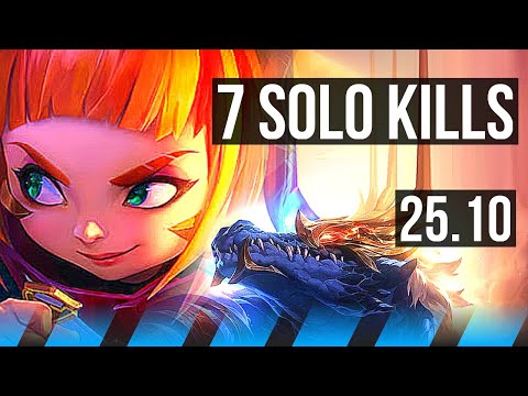 ANNIE vs RENEKTON (MID) | 7 solo kills, 12/2/11, Dominating | NA Master | 25.10