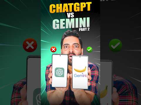 ChatGPT Vs Google Gemini : Who Wins?? Part 2