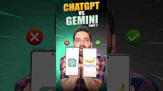 ChatGPT Vs Google Gemini : Who Wins?? Part 2