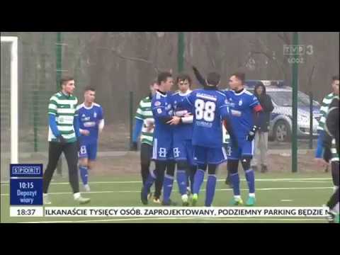 ŁKS Łódź - MKS Świt Nowy Dwór Mazowiecki 1-2, Sparing 2018-02-11 relacja