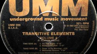 Transitive Elements Vol.2 - To The Right