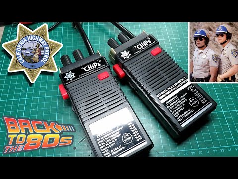 Reviving Nostalgia: Exploring the 80s TV Show CHiPs Toy Walkie Talkies