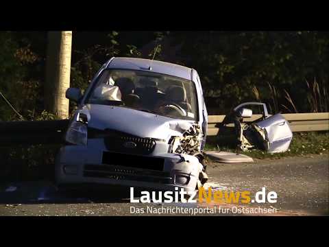 Groß Särchen - 64-jähriger Raser kracht in Gegenverkehr