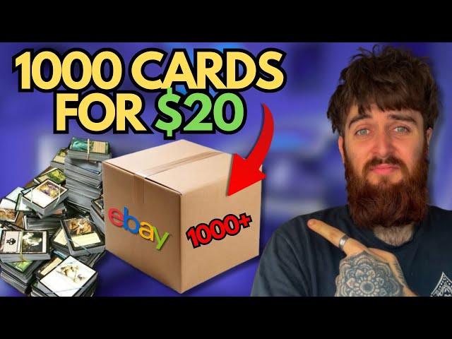 Vídeo relacionado con 1000+ Bulk Magic The Gathering Cards MTG [Toy] by Magic: the Gathering