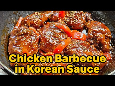 Authentic Korean BBQ Chicken Recipe | Sweet, Spicy & Grilled to Perfection