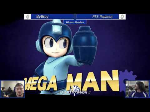 Palmetto Smash II Wii U Singles Winners Quarters ByBray (Bayonetta) vs PES | Peabnut (Mega Man)