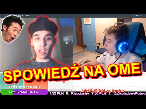 Dejvid Tibijski Zadymiarz - Spowiedź na Ome 🤯 Fałszywy Ksiądz ⁉️