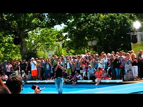 Daniele Negroni im ZDF Fernsehgarten am 26.07.2015