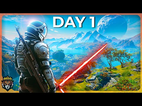 DAY 1 First Look at this STUNNING New Survival Game... Planetaries