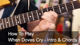 'When Doves Cry' Intro and Chords - Prince Guitar Tutorial