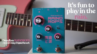 Video thumbnail for Dreadbox Raindrops Stereo Delay/Digital Reverb - Sketch & Demo (Guitar) by Ambient Endeavors