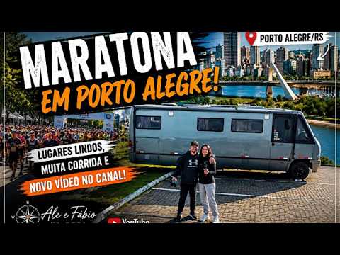 De Motorhome para Porto Alegre! 🏃‍♂️Maratona New Balance + Presidente Lucena