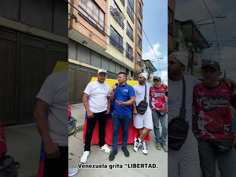 Escuchando la colonia Venezolana en Santa Rosa de Cabal. Bienvenidos👆🏽💬