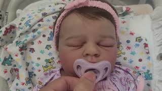 A bebê mais realista de Silicone que você vai ver hoje 🥰 ela vai para o outro lado do mundo😀