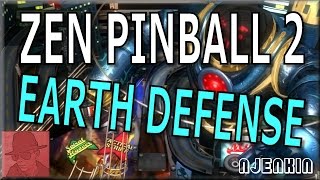 Earth Defense - Zen Pinball 2 on the PS3 - with Commentary !!