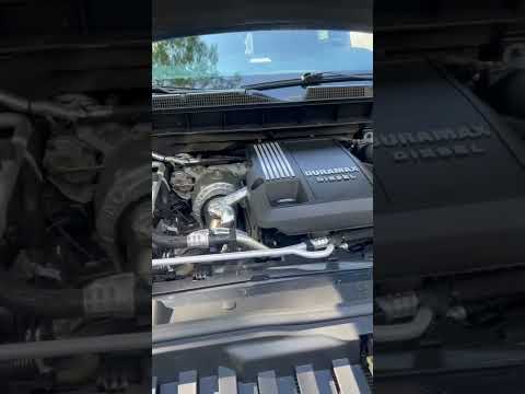 2020 Chevy 3.0 Duramax S&B cold air intake installed. #chevy1500 #duramax #3.0duramax #s&b
