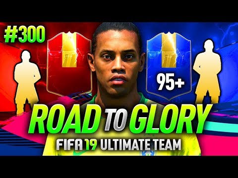 FIFA 19 ROAD TO GLORY #300 - 95 RATED PLAYER IN MY REWARDS!