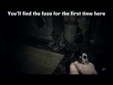 Resident Evil 7 - How to find fuse and power cable - Wrecked Ship