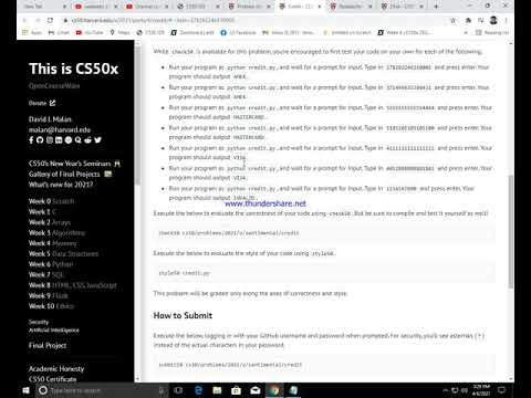 pset6(all coding including lab6) cs50 2021