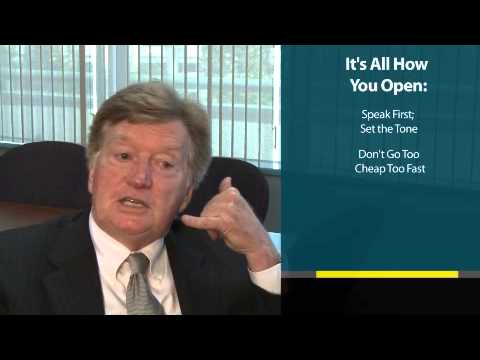 Vistage Jack Kaine The Opening of a Negotiation