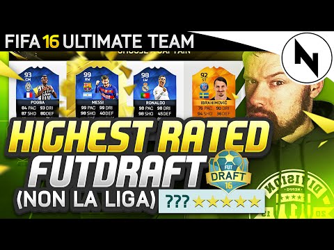 HIGHEST RATED FUT DRAFT! (NON BBVA) - FIFA 16 Ultimate Team
