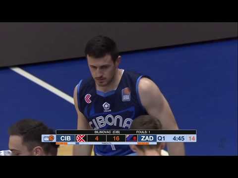 ABA Liga 2018/19, Round 8 match: Cibona - Zadar (18.11.2018)