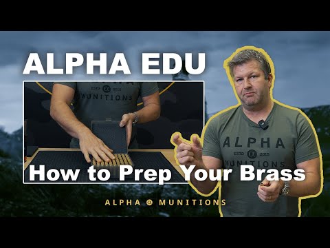 Brass Prep - What we recommend for new brass.