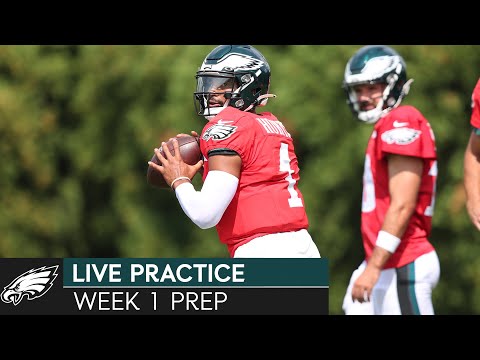 Eagles Prepare for Week 1 vs. Falcons | Eagles Live Practice