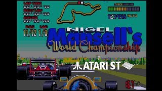Nigel Mansell's World Championship - Atari ST (1992)