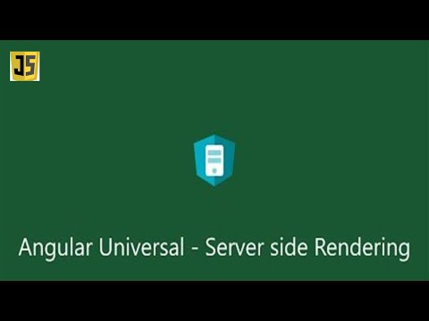 Server side rendering and Prerendering using Angular Universal