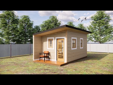 3x6 meters | Small House Design | Tiny House