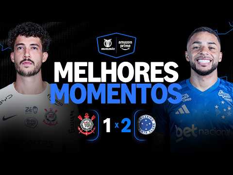 Gols e lances de Corinthians x Cruzeiro