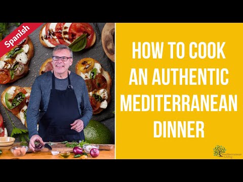 How to Cook an Authentic Mediterranean Dinner (Spanish) - Live Stream