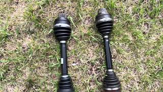 Audi A4/A5 B8/B8.5 Axle Removal tips (passenger side) EASY