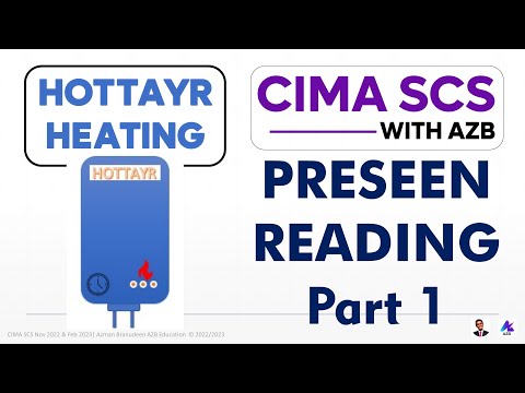 Hottayr Pre-seen Reading Part 1 CIMA SCS November 2022 (Industry) CIMA Strategic Case Study Nov 22