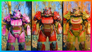 Fallout 4 Ultimate Rare Power Armor Paint Job Colors Locations & Guide! (Fallout 4)
