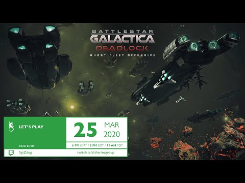 Battlestar Galactica Deadlock - Ghost Fleet Offensive -  Let's Play with SgtZdog