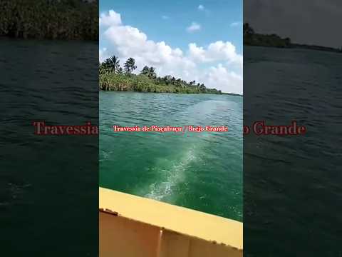 Travessia de Piaçabuçu para Brejo Grande #sovoudemoto #viagem #moto #alagoas #sergipe