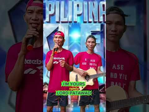 PGT GOT TALENT: I'm yours and Lord patawad remix song by jols L Lan 😲.   #viralvideo #funny #remix