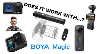 BOYAMagic Mic, Will it Work with These Cameras? Discount.