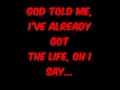 Korn - Got The Life - Lyrics
