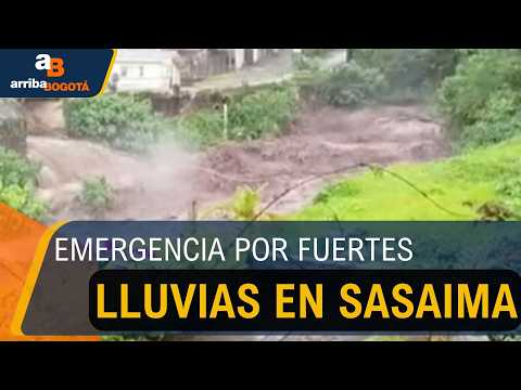 Emergencia en Sasaima: alerta roja por creciente súbita del río Dulce | CityTv