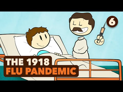 The 1918 Flu Pandemic - The Forgotten Plague - Part 6 - Extra History Video