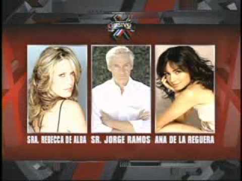 SuperXclusivo 1/17/11 - Rebecca de Alba le dice cuernú a un periodista