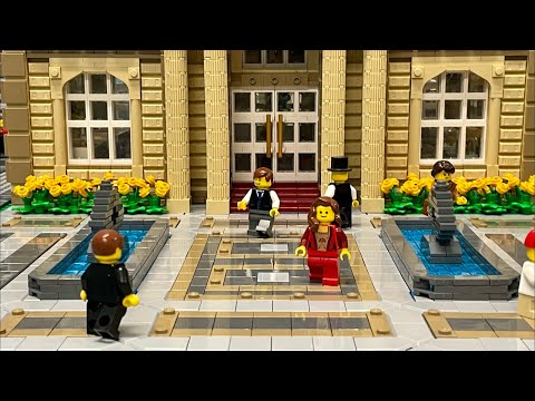 Hauptplatz - Bau einer Lego Stadt Teil 205.